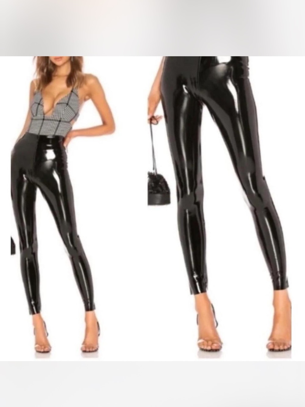 Commando Black High-Gloss Leggings
